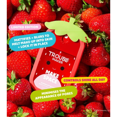 Trouble Maker - *Squishmallows* - Bruma facial fijadora - Scarlet the Strawberry