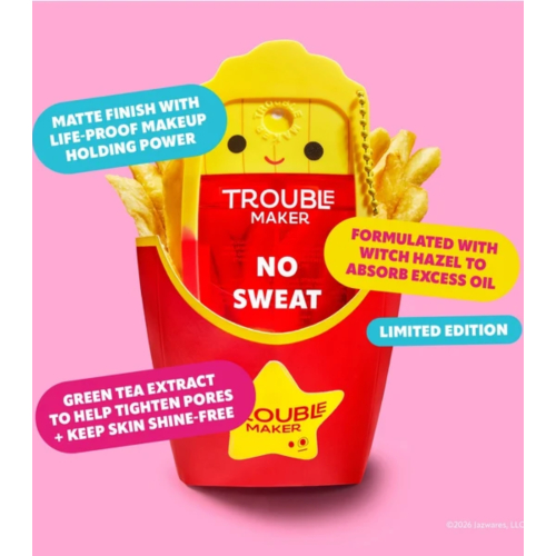 Trouble Maker - *Squishmallows* - Bruma facial fijadora - Floyd the French Fry