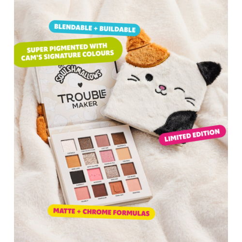 Trouble Maker - *Squishmallows* - Paleta de sombras - Cam