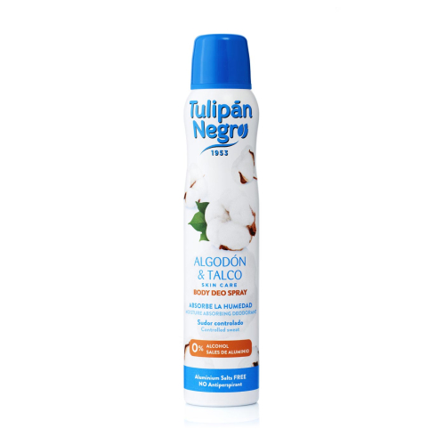 Tulipán Negro - *Skin Care* - Desodorante Deo Spray - Algodón y Talco
