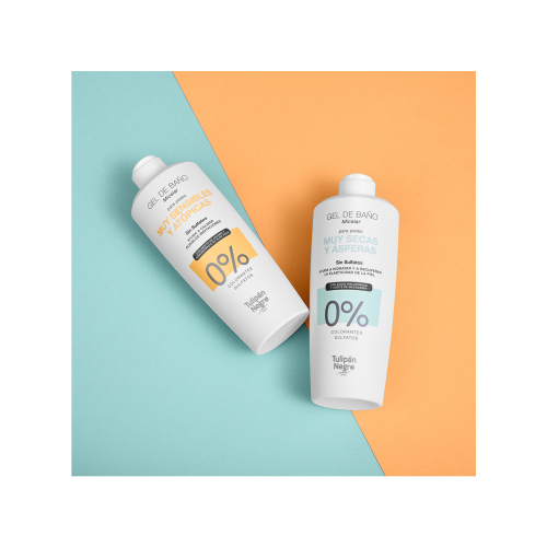 Tulipán Negro - Gel de baño Micelar - Pieles muy secas y ásperas