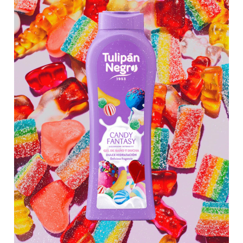 Tulipán Negro - *Gourmand Intensity* - Gel de baño 650ml - Candy Fantasy