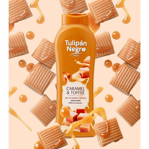 Tulipán Negro - *Gourmand Intensity* - Gel de baño 650ml - Caramel & Toffee