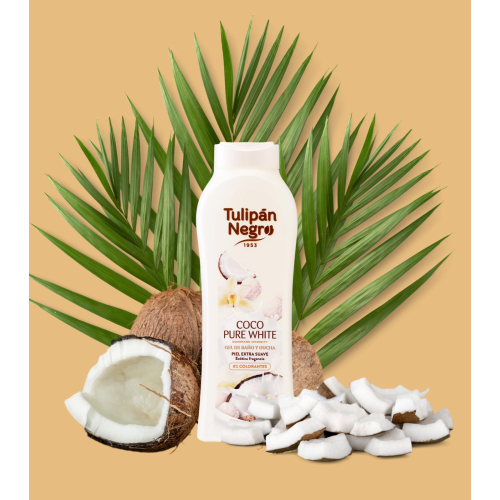 Tulipán Negro - *Gourmand Intensity* - Gel de baño 650ml - Coco Pure White