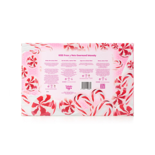 Tulipán Negro - *Gourmand Intensity* - Set de regalo - Kiss Fresa y Nata
