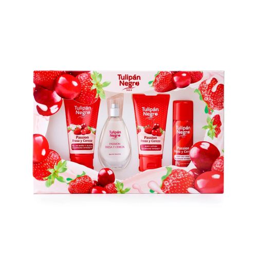 Tulipán Negro - *Gourmand Intensity* - Set de regalo - Passion Fresa y Cereza