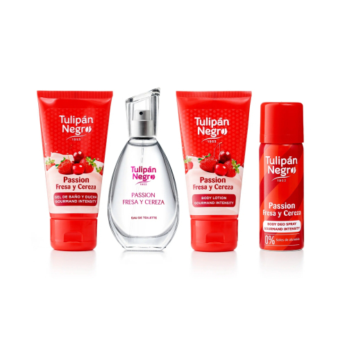 Tulipán Negro - *Gourmand Intensity* - Set de regalo - Passion Fresa y Cereza