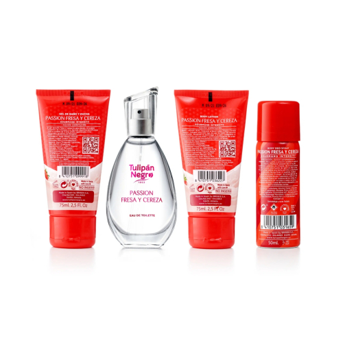 Tulipán Negro - *Gourmand Intensity* - Set de regalo - Passion Fresa y Cereza