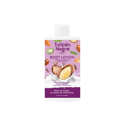 Tulipán Negro - Loción corporal - Elixir de Argán y Aceite de Almendras