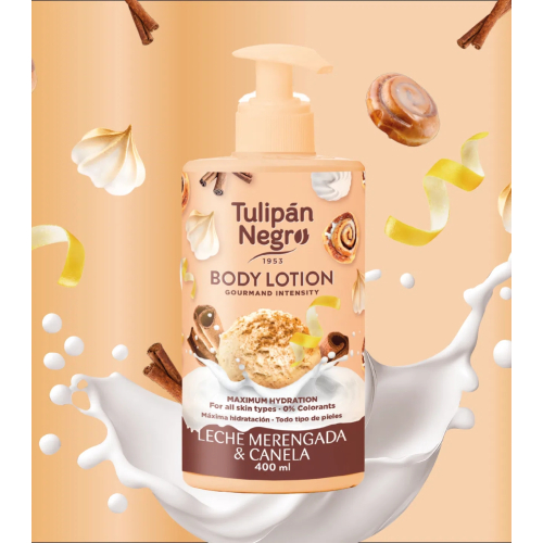 Tulipán Negro - *Gourmand Intensity* - Loción corporal - Leche Merengada y Canela