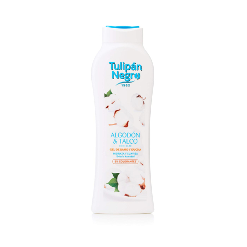 Tulipán Negro - *Skin Care* - Gel de baño 650ml - Algodón & Talco