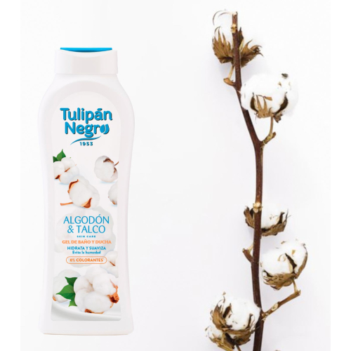 Tulipán Negro - *Skin Care* - Gel de baño 650ml - Algodón & Talco