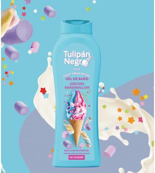 Tulipán Negro - *Yummy Cream Edition* - Gel de baño 650ml - Unicorn Marshmallow