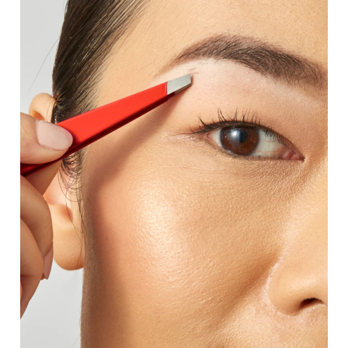 Tweezerman - Pinza Slant Tweezer - Rojo