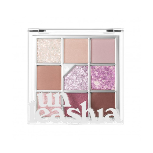 Unleashia - Paleta de sombras de ojos Glitterpedia - 04: All of Lavender Fog