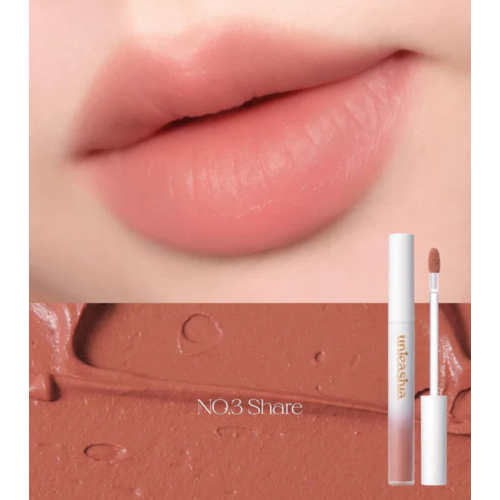 Unleashia - Tinte labial de color mate Luv Hug Velvet Tint - 03: Share