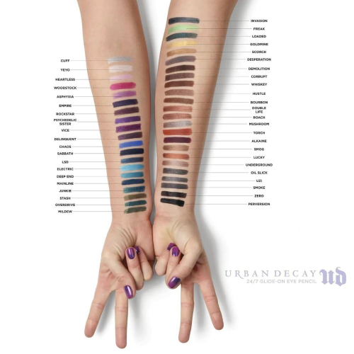 Urban Decay - Lápiz delineador de ojos 24/7 Glide-On - Sabbath