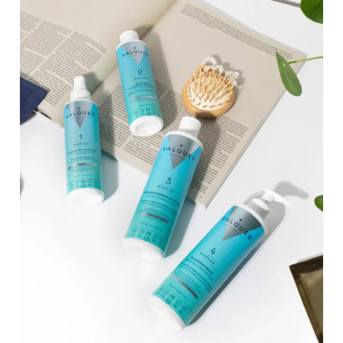 Valquer - *Bioplex* - Set rutina completa para reconstrucción y protección capilar