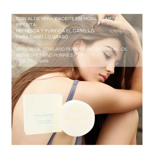 Valquer - Champú sólido Pure - Cabellos grasos