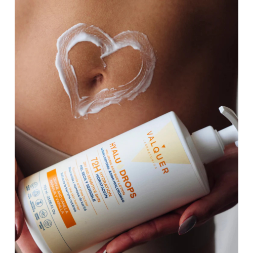 Valquer - Loción corporal hidratante 72h Hyaludrops - Naranja y Vainilla