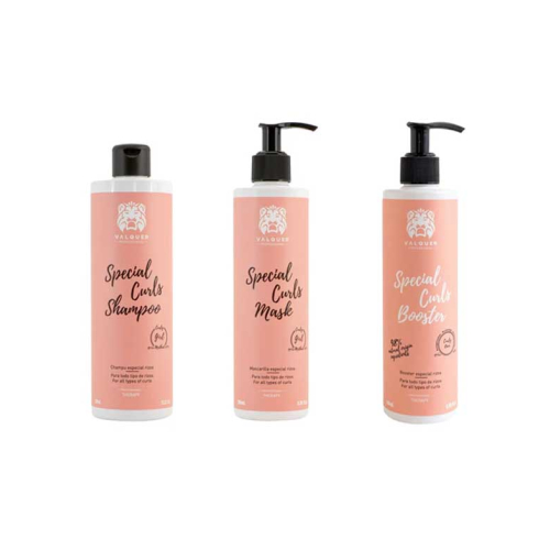 Valquer - Pack champú + mascarilla + booster especial rizos
