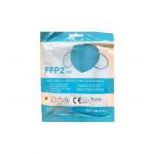 Varios - Mascarilla protectora desechable FFP2 - Azul turquesa