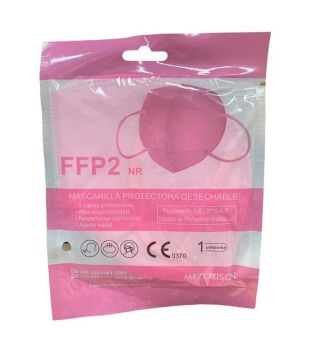 Varios - Mascarilla protectora desechable FFP2 - Rosa