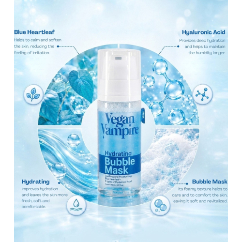 Vegan Vampire - Mascarilla facial Bubble - Hydrating