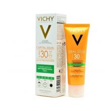 Vichy - *Capital Soleil* - Tratamiento anti imperfecciones 3 en 1 SPF30 Idéal Soleil