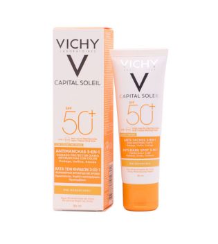 Vichy - *Capital Soleil* - Tratamiento anti manchas 3 en 1 SPF50+ Idéal Soleil
