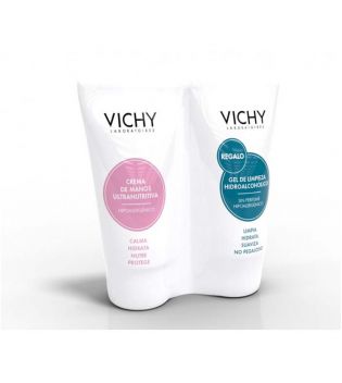Vichy - Crema de manos ultranutritiva 50ml + Regalo Gel Hidroalcohólico 50ml