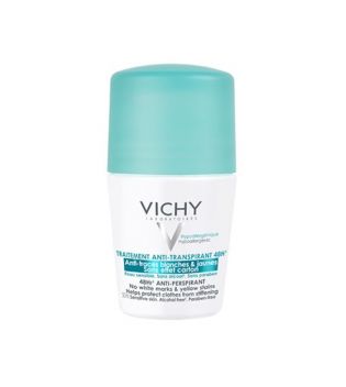 Vichy  - Desodorante roll-on tratamiento anti-transpirante 48H