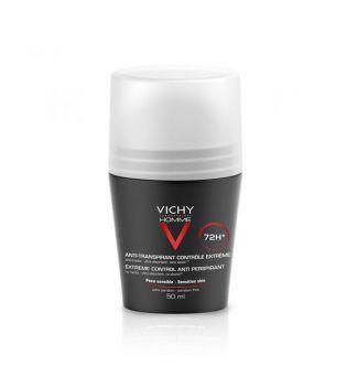 Vichy  - *Homme* - Desodorante roll-on anti-transpirante control extremo 72H