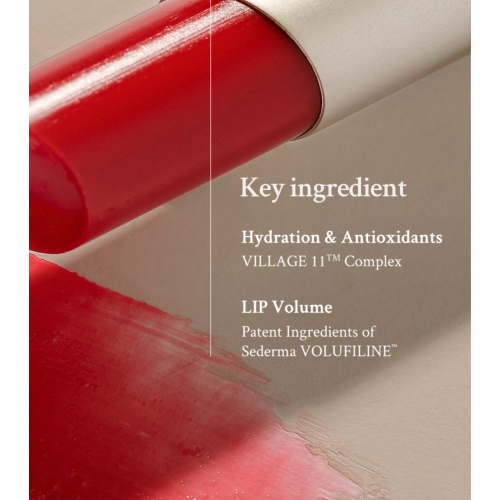Village 11 Factory - Bálsamo labial Plumpang Color - Classic Red