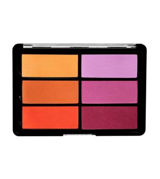 Viseart - Paleta de coloretes en polvo - VBL03: Orange/Violet