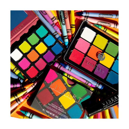 Viseart - Paleta de sombras Petites Mattes - Editorial Brights