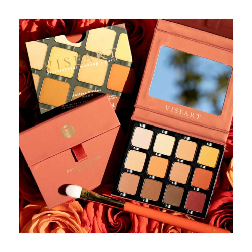 Viseart - Paleta de sombras Petites Mattes - Warm