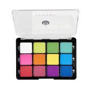 Viseart - Paleta de sombras Slim Pro - VPE08: Editorial Brights
