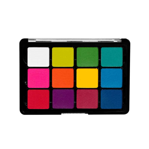 Viseart - Paleta de sombras Slim Pro - VPE08: Editorial Brights