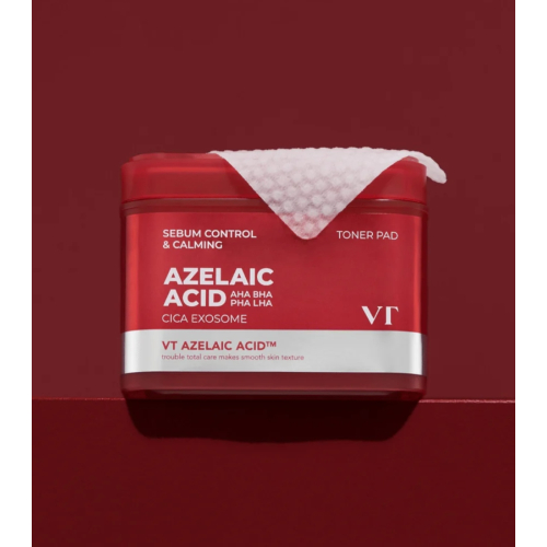 VT Cosmetics - *AZ Care* - Tónico facial en pads Azelaic Acid CICA Exosome