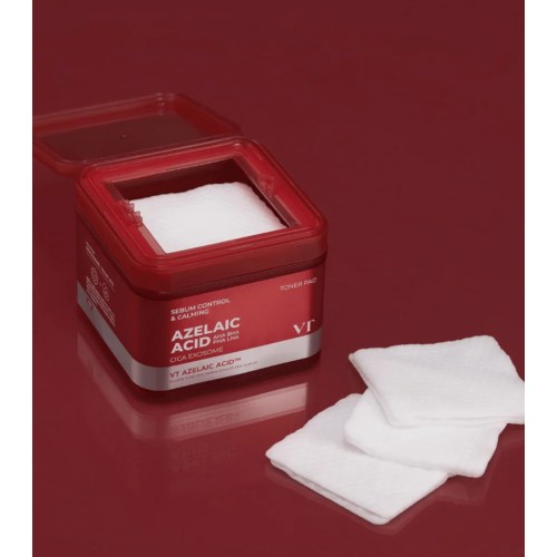 VT Cosmetics - *AZ Care* - Tónico facial en pads Azelaic Acid CICA Exosome