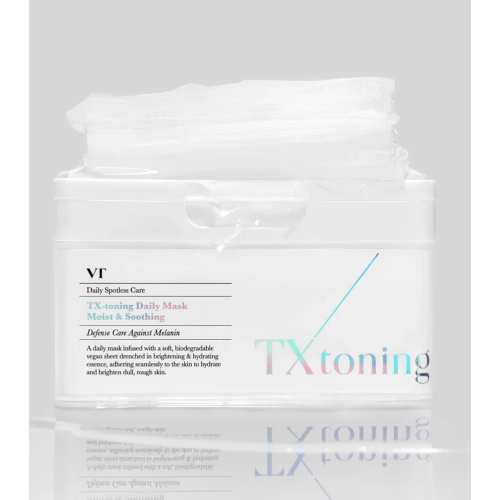VT Cosmetics - Mascarilla despigmentante e hidratante TX-Toning - 30 unidades