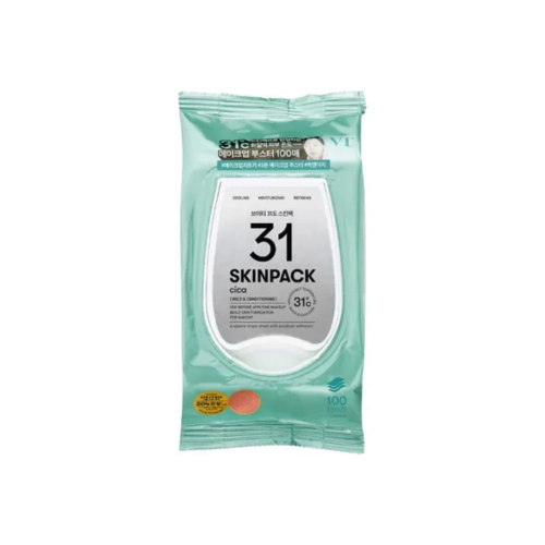 VT Cosmetics - Mascarilla prebase de maquillaje 31 Skinpack CICA - 100 unidades