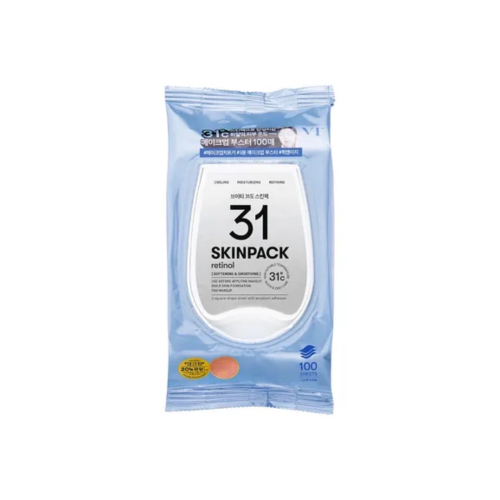 VT Cosmetics - Mascarilla prebase de maquillaje 31 Skinpack Retinol - 100 unidades