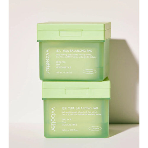 vvbetter - Almohadillas en pad Jeju Yuja Balancing - 120pcs