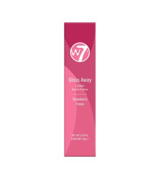 W7 - Bálsamo labial brillante Gloss Away - Strawberry Fraise