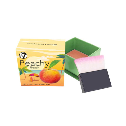 W7 - Colorete en polvo The Boxed Blusher - Peachy beach