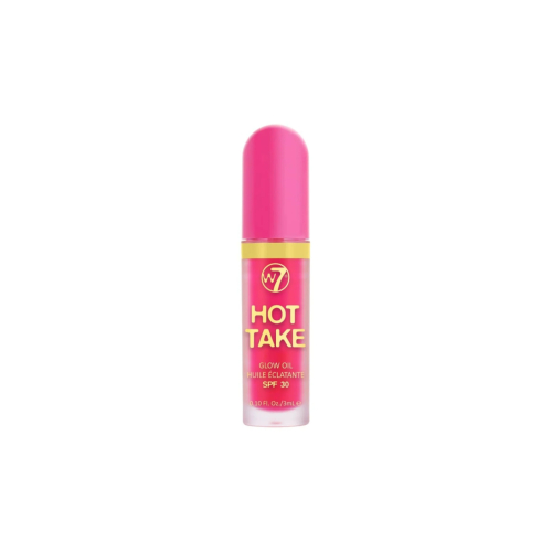 W7 Cosmetics - *Hot Take* - Aceite labial con SPF30 - Pink