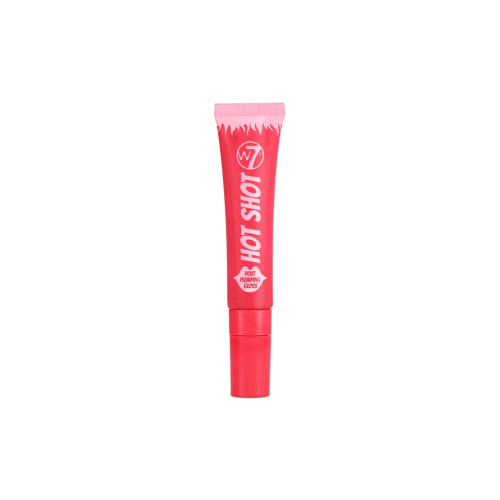 W7 Cosmetics - Brillo de labios Hot Shot Juicy Plumping - Rosy Heat