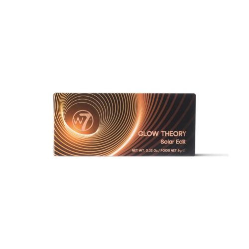 W7 Cosmetics - Paleta de rostro Glow Theory - Solar Edit